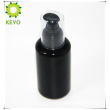 Bottle cosmetic packaging cork black glass essential oil spray bottles for skincare makeup packing